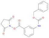 Benzoic acid, 3-[[(phenylmethoxy)carbonyl]amino]-, 2,5-dioxo-1-pyrrolidinyl ester