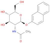 β-D-Glucopyranoside, 2-naphthalenyl 2-(acetylamino)-2-deoxy-