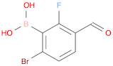 Boronic acid, B-(6-bromo-2-fluoro-3-formylphenyl)-