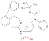 L-Tryptophan, 1-[(1,1-dimethylethoxy)carbonyl]-N-[(9H-fluoren-9-ylmethoxy)carbonyl]-α-methyl-