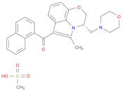 Methanone, [(3S)-2,3-dihydro-5-methyl-3-(4-morpholinylmethyl)pyrrolo[1,2,3-de]-1,4-benzoxazin-6-yl…