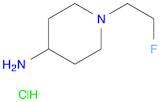 4-Piperidinamine, 1-(2-fluoroethyl)-, hydrochloride (1:1)