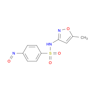 Benzenesulfonamide, N-(5-methyl-3-isoxazolyl)-4-nitroso-