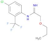 Ethanimidamide, N-[4-chloro-2-(trifluoromethyl)phenyl]-2-propoxy-