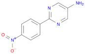 5-Pyrimidinamine, 2-(4-nitrophenyl)-