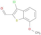 Benzo[b]thiophene-2-carboxaldehyde, 3-chloro-7-methoxy-