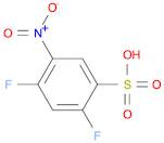 Benzenesulfonic acid, 2,4-difluoro-5-nitro-