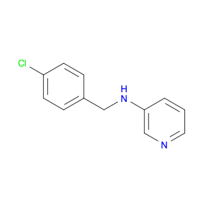 3-Pyridinamine, N-[(4-chlorophenyl)methyl]-