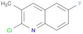 Quinoline, 2-chloro-6-fluoro-3-methyl-