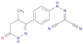 Propanedinitrile, 2-[2-[4-(1,4,5,6-tetrahydro-4-methyl-6-oxo-3-pyridazinyl)phenyl]hydrazinylidene]-