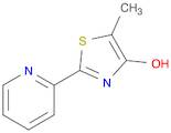 4-Thiazolol, 5-methyl-2-(2-pyridinyl)-