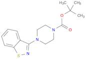 1-Piperazinecarboxylic acid, 4-(1,2-benzisothiazol-3-yl)-, 1,1-dimethylethyl ester