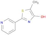 4-Thiazolol, 5-methyl-2-(3-pyridinyl)-