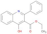 3-Quinolinecarboxylic acid, 4-hydroxy-2-phenyl-, ethyl ester