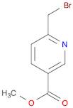 3-Pyridinecarboxylic acid, 6-(bromomethyl)-, methyl ester