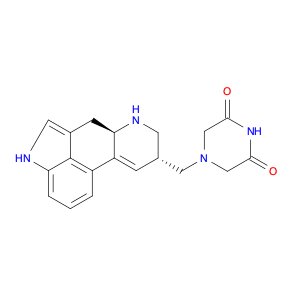 2,6-Piperazinedione, 4-[[(8β)-9,10-didehydroergolin-8-yl]methyl]- (9CI)