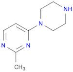 Pyrimidine, 2-methyl-4-(1-piperazinyl)-