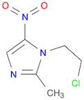 1H-Imidazole, 1-(2-chloroethyl)-2-methyl-5-nitro-