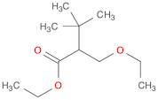 Butanoic acid, 2-(ethoxymethyl)-3,3-dimethyl-, ethyl ester