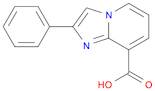 Imidazo[1,2-a]pyridine-8-carboxylic acid, 2-phenyl-