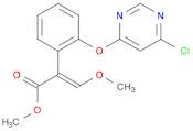 Benzeneacetic acid, 2-[(6-chloro-4-pyrimidinyl)oxy]-α-(methoxymethylene)-, methyl ester, (αE)-