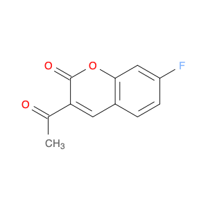 2H-1-Benzopyran-2-one, 3-acetyl-7-fluoro-