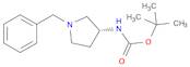 Carbamic acid, N-[(3R)-1-(phenylmethyl)-3-pyrrolidinyl]-, 1,1-dimethylethyl ester