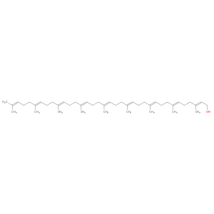 2,6,10,14,18,22,26,30,34-Hexatriacontanonaen-1-ol, 3,7,11,15,19,23,27,31,35-nonamethyl-, (2E,6E,10…