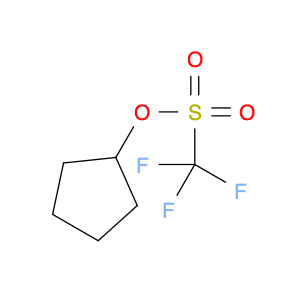 Methanesulfonic acid, 1,1,1-trifluoro-, cyclopentyl ester