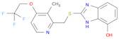 1H-Benzimidazol-7-ol, 2-[[[3-methyl-4-(2,2,2-trifluoroethoxy)-2-pyridinyl]methyl]thio]-