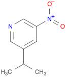 Pyridine, 3-(1-methylethyl)-5-nitro-