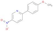 Pyridine, 2-(4-methoxyphenyl)-5-nitro-