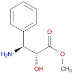 Benzenepropanoic acid, β-amino-α-hydroxy-, methyl ester, (αR,βS)-rel-