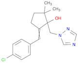 Cyclopentanol, 5-[(4-chlorophenyl)methylene]-2,2-dimethyl-1-(1H-1,2,4-triazol-1-ylmethyl)-