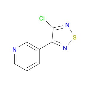 3-Chloro-4-(pyridin-3-yl)-1,2,5-thiadiazole
