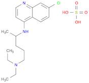 1,4-Pentanediamine, N4-(7-chloro-4-quinolinyl)-N1,N1-diethyl-, sulfate (1:1)