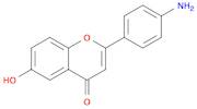 4H-1-Benzopyran-4-one, 2-(4-aminophenyl)-6-hydroxy-