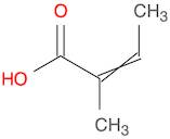 2-Butenoic acid, 2-methyl-