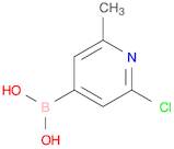 Boronic acid, B-(2-chloro-6-methyl-4-pyridinyl)-