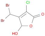 2(5H)-Furanone, 3-chloro-4-(dibromomethyl)-5-hydroxy-