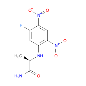 Propanamide, 2-[(5-fluoro-2,4-dinitrophenyl)amino]-, (2R)-