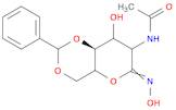 D-Gluconimidic acid, 2-(acetylamino)-2-deoxy-N-hydroxy-4,6-O-[(R)-phenylmethylene]-, δ-lactone (9C…