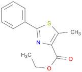 4-Thiazolecarboxylic acid, 5-methyl-2-phenyl-, ethyl ester