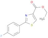 4-Thiazolecarboxylic acid, 2-(4-fluorophenyl)-, ethyl ester