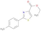 4-Thiazolecarboxylic acid, 2-(4-methylphenyl)-, ethyl ester