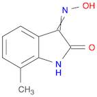 1H-Indole-2,3-dione, 7-methyl-, 3-oxime