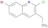 Quinoline, 7-bromo-2-chloro-3-ethyl-