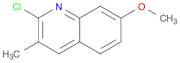 Quinoline, 2-chloro-7-methoxy-3-methyl-