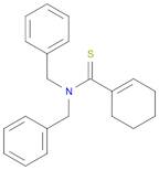 1-Cyclohexene-1-carbothioamide, N,N-bis(phenylmethyl)-