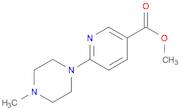 3-Pyridinecarboxylic acid, 6-(4-methyl-1-piperazinyl)-, methyl ester